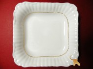 Iwona 0014 - Salatera kwadratowa 28 cm. - Porcelana Chodzież