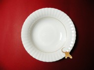 Iwona 0014 - Salatera okrągła 26 cm. - Porcelana Chodzież