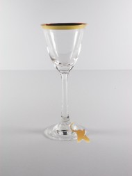 Kieliszki do likieru 60 ml. - kpl. 6 szt. - Linia Gold