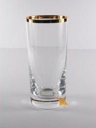 Szklanki longdrink 370 ml. - kpl. 6 szt. - Linia Gold
